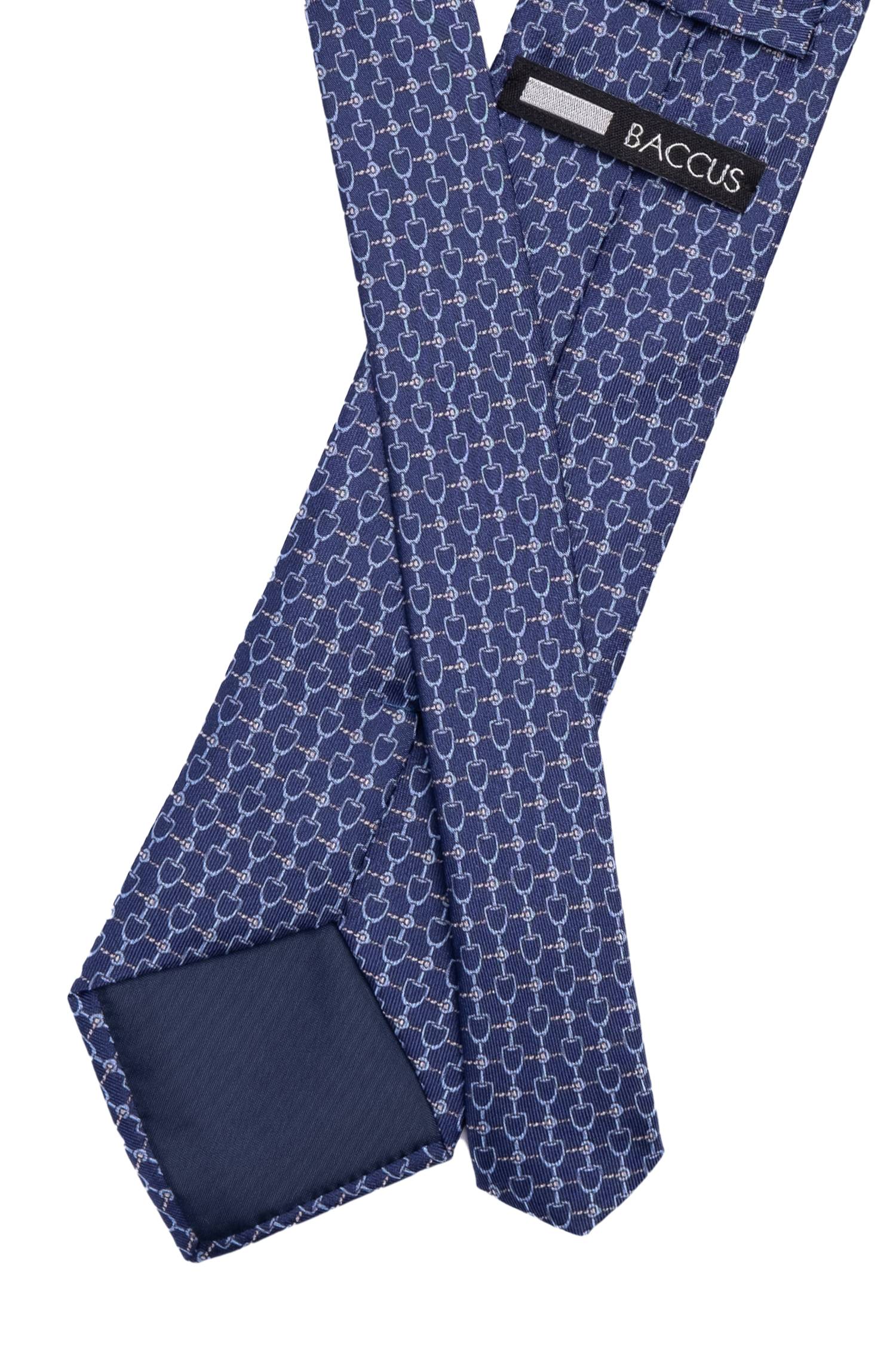 Gravata de seda para homem Estampado-2