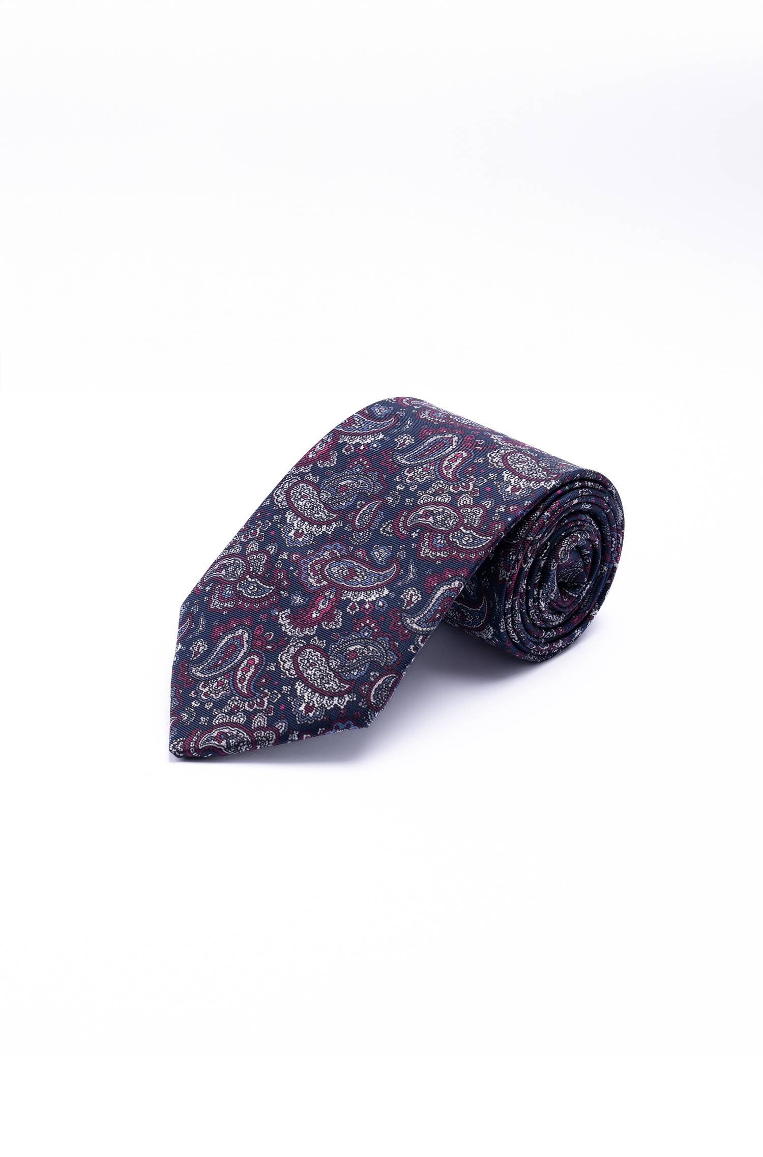 Gravata de seda para homem Estampado-1