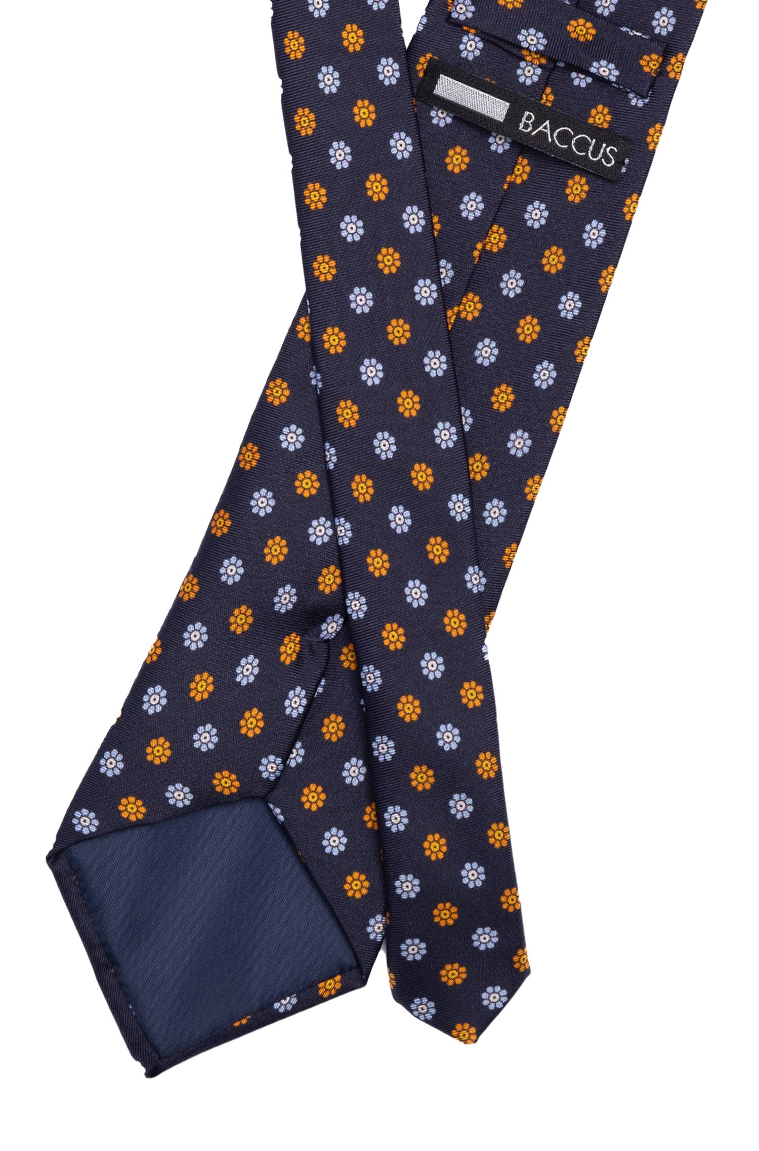 Gravata de seda para homem Estampado-2