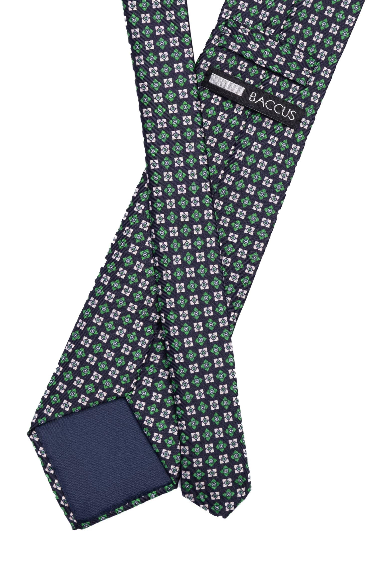 Gravata de seda para homem Estampado-2