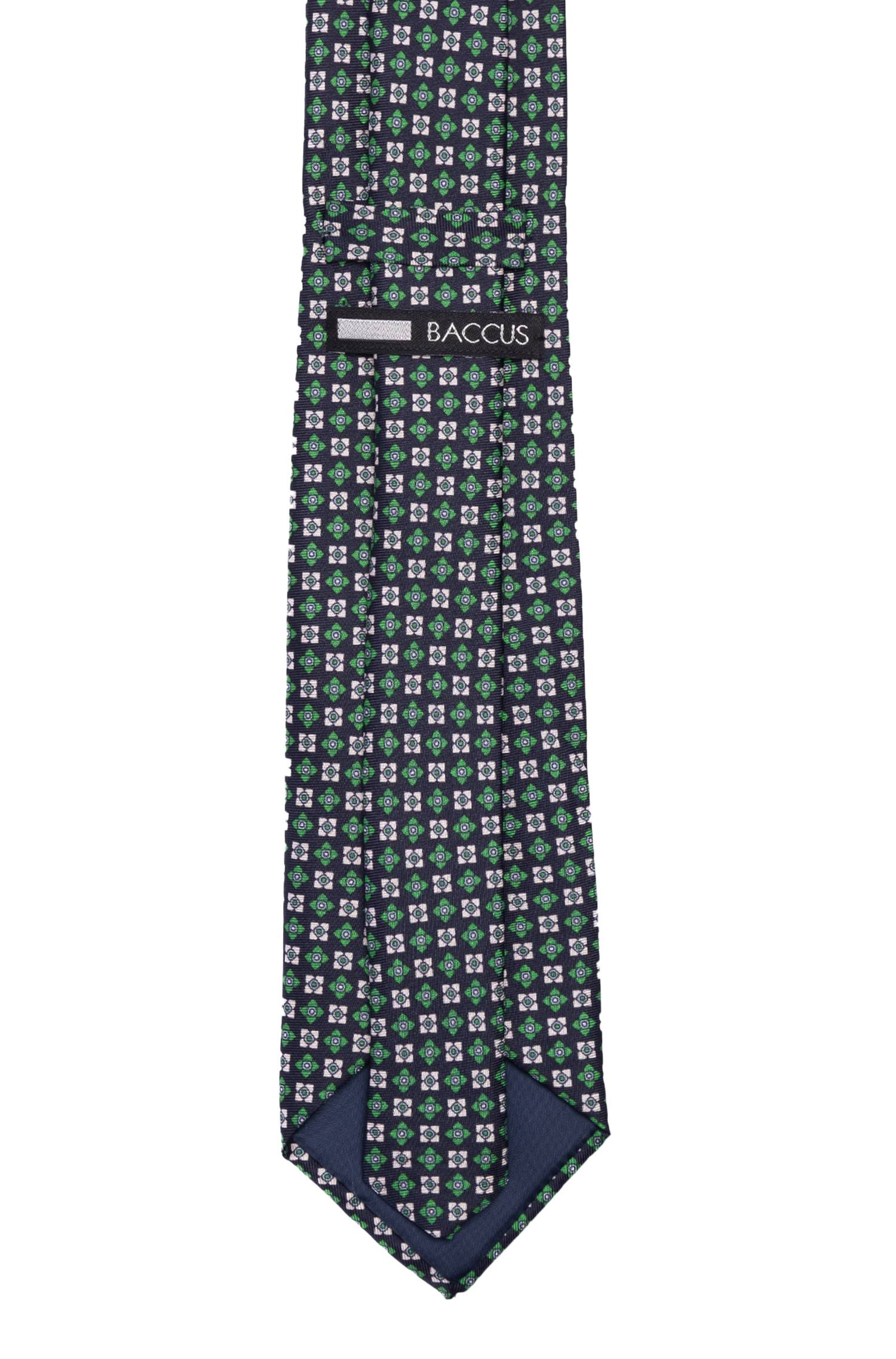 Gravata de seda para homem Estampado-3