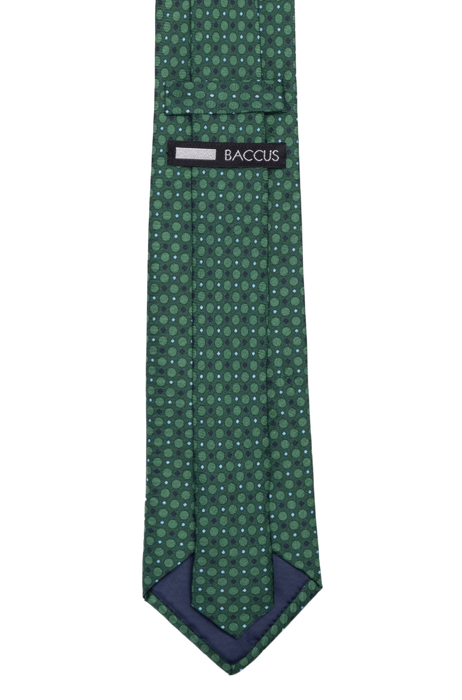 Gravata de seda para homem Estampado-3