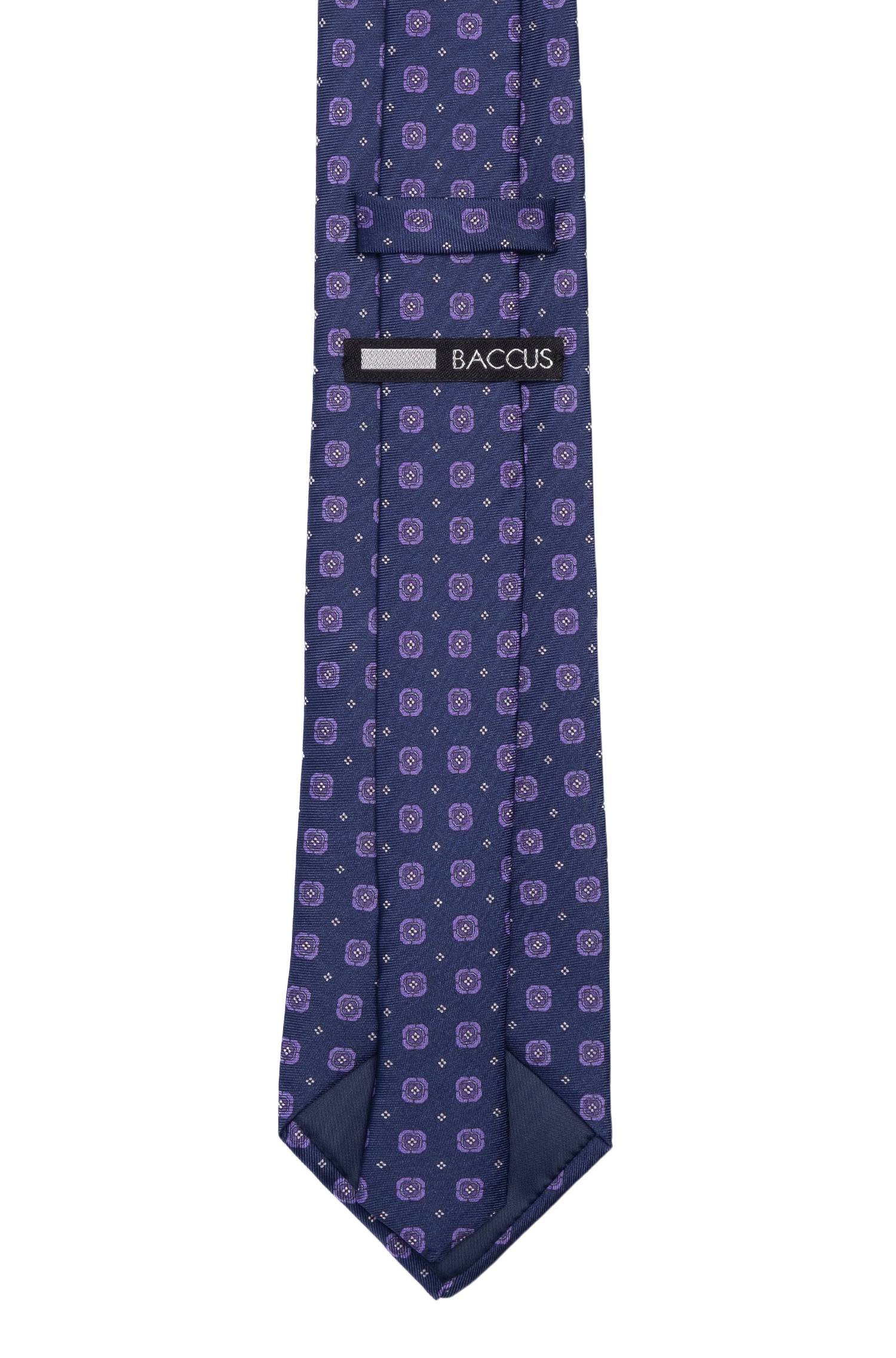 Gravata de seda para homem Estampado-3