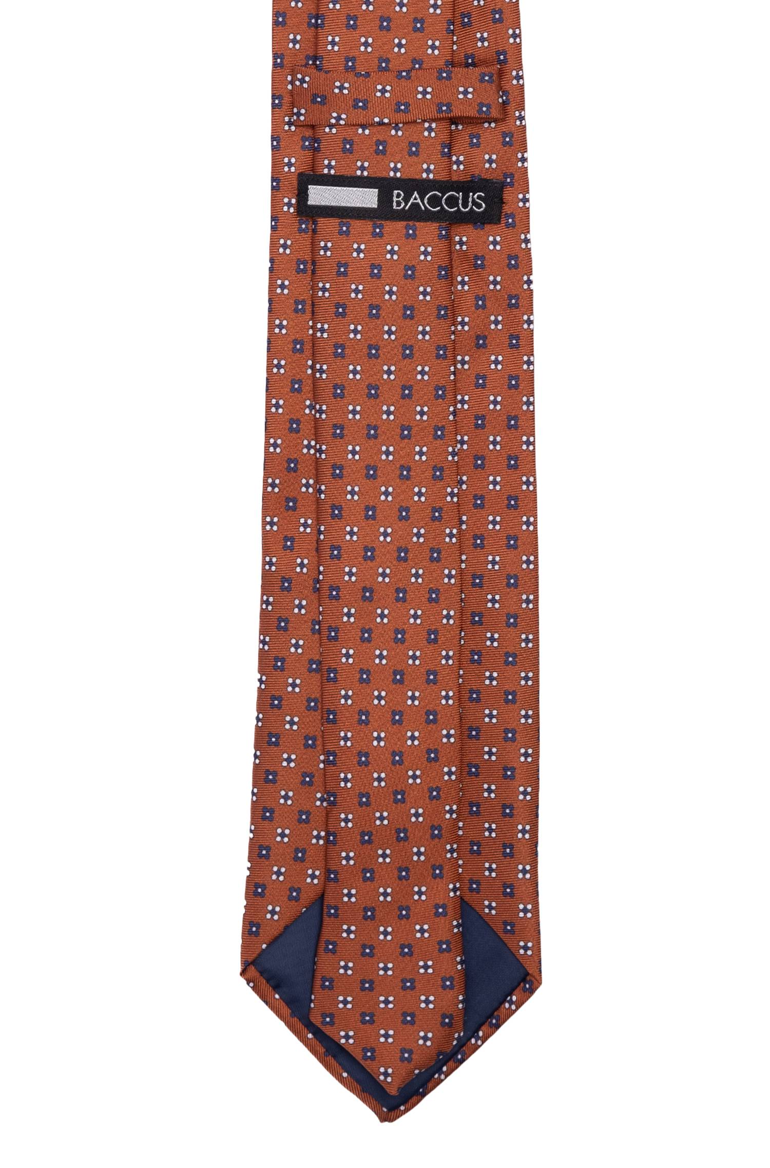 Gravata de seda para homem Estampado-3