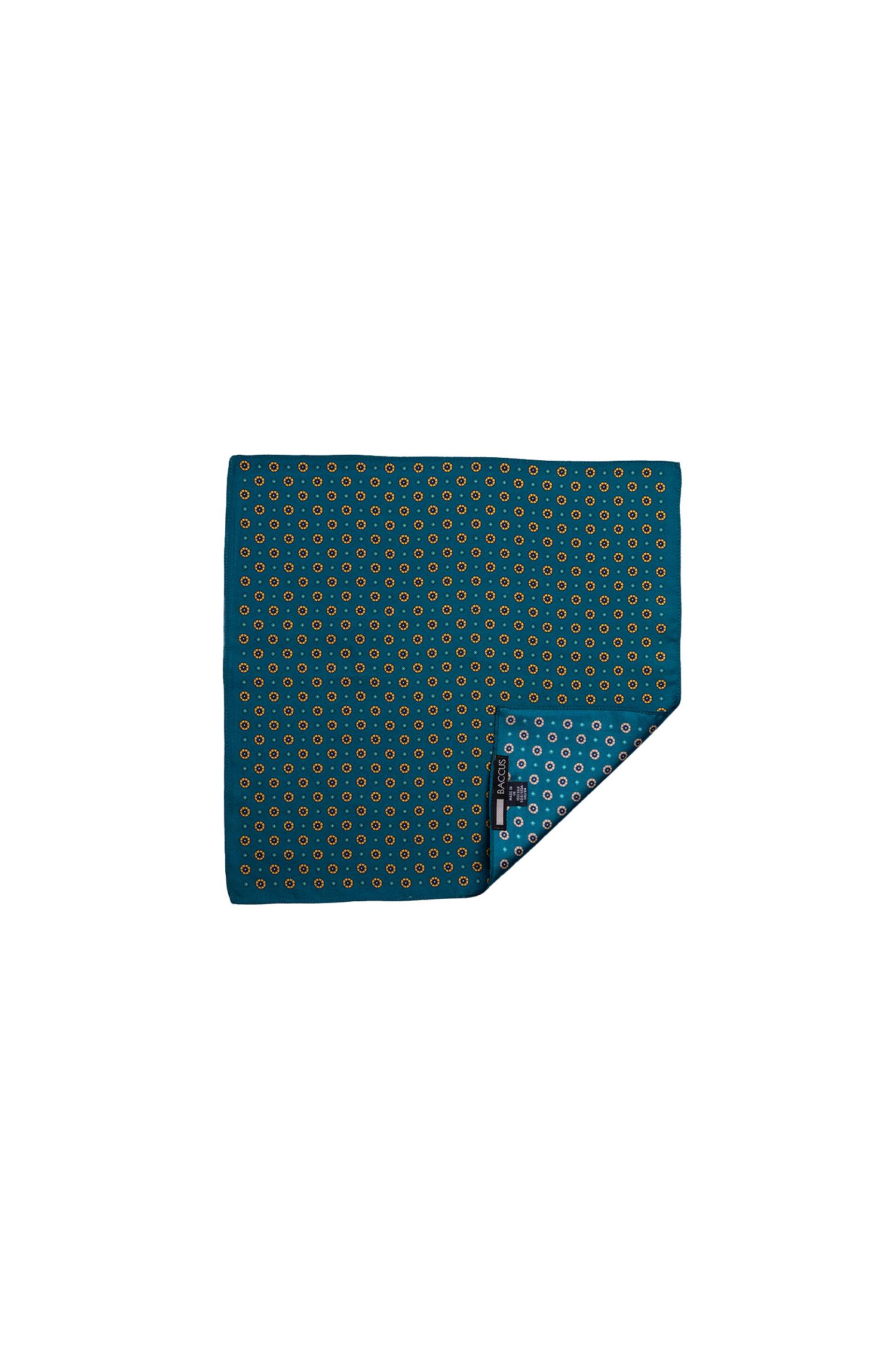 Lenço de seda para homem Estampado-3