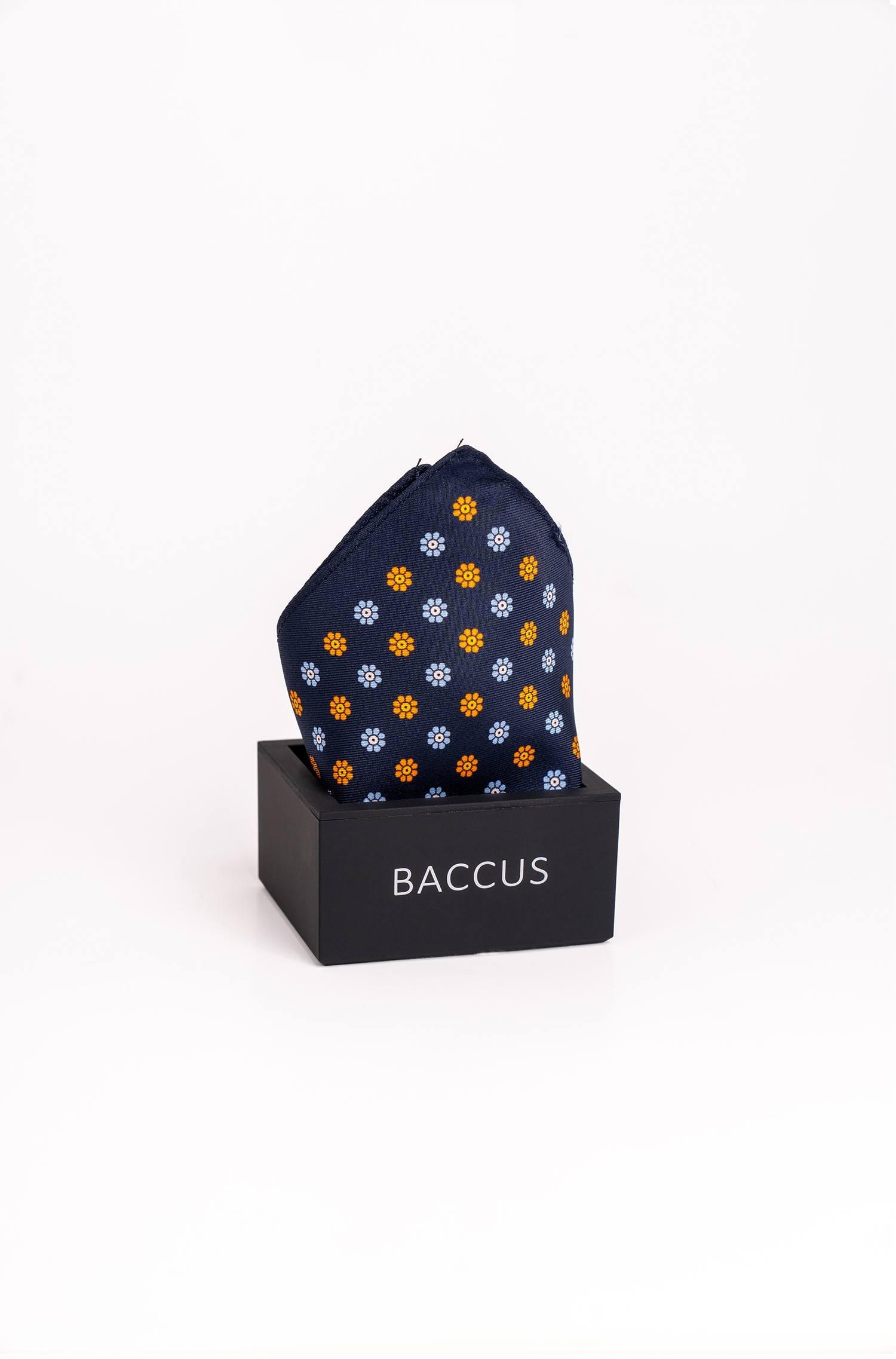 Lenço de seda para homem Estampado-1