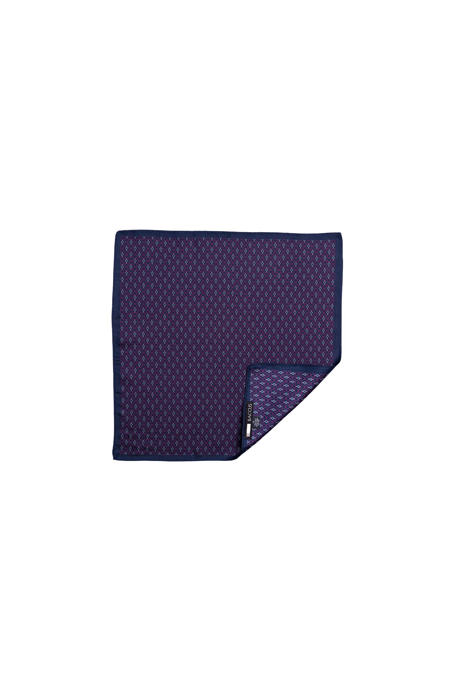 Lenço de seda para homem Estampado-3