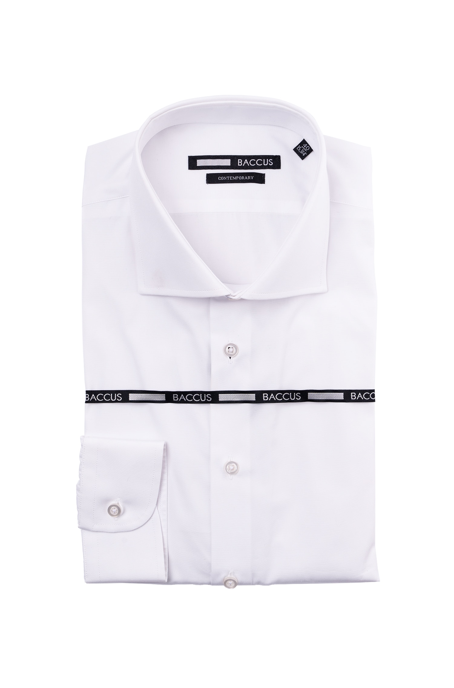 Camisa formal para homem Branco-1