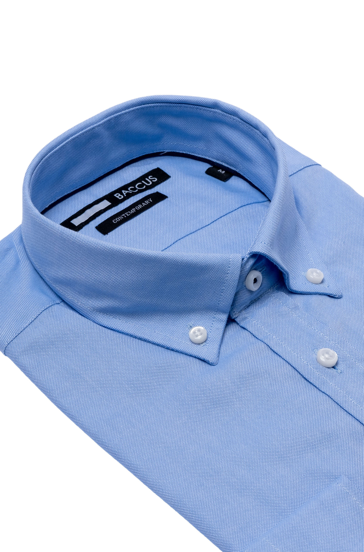 Camisa formal para homem Azul-2