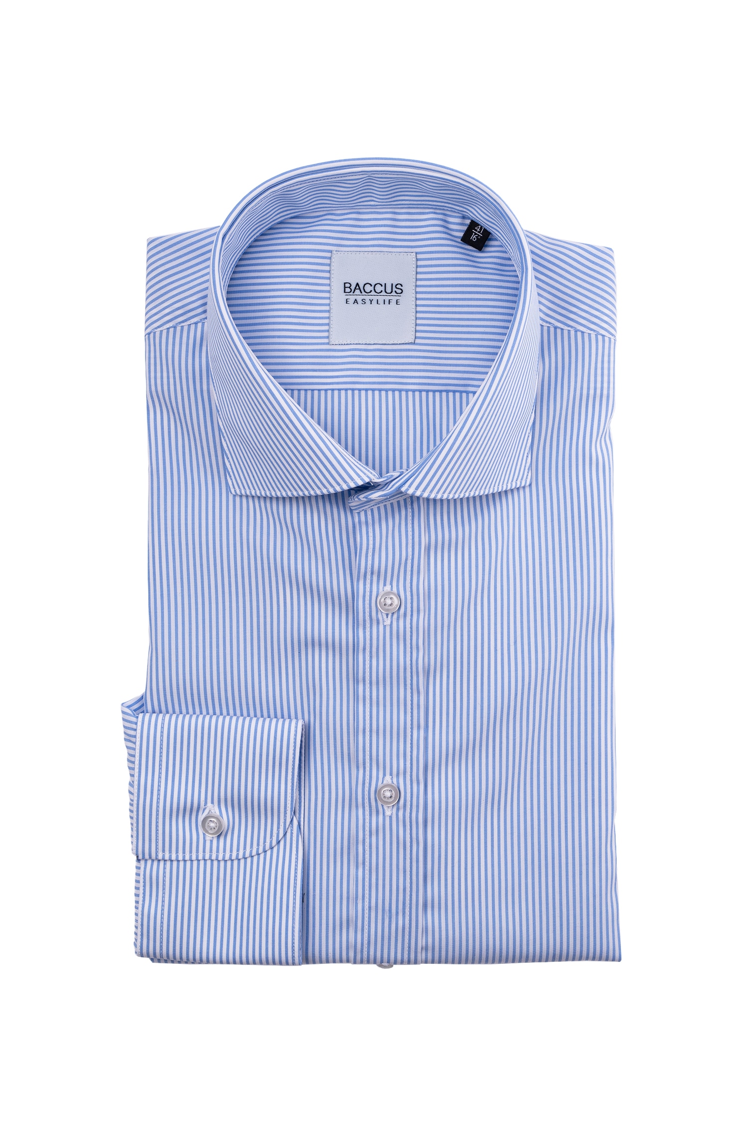 Camisa formal para homem Azul-1