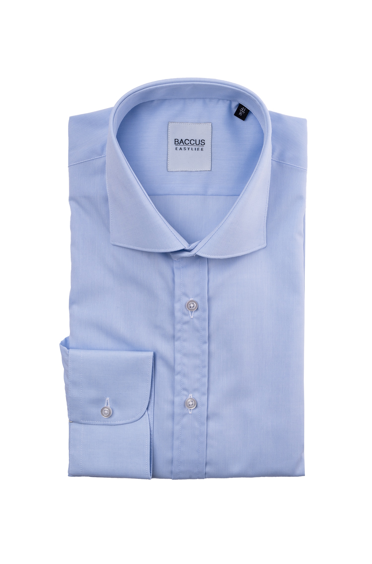 Camisa formal para homem Azul-1