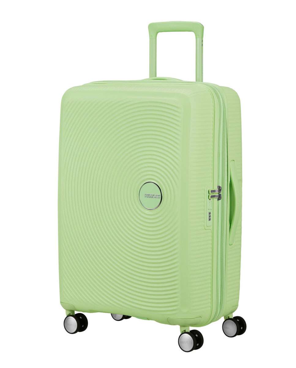 Imagem 0 de Mala de Viagem Média Soundbox 67cm 4 Rodas Expansível Verde Kiwi 71.5L