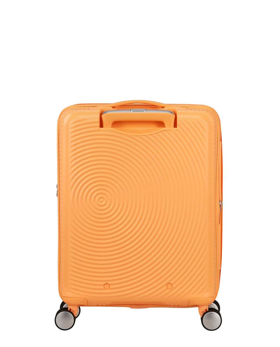 Mala de Cabine Soundbox 55cm 4 Rodas Expansível Papaia 35.5L Laranja-4