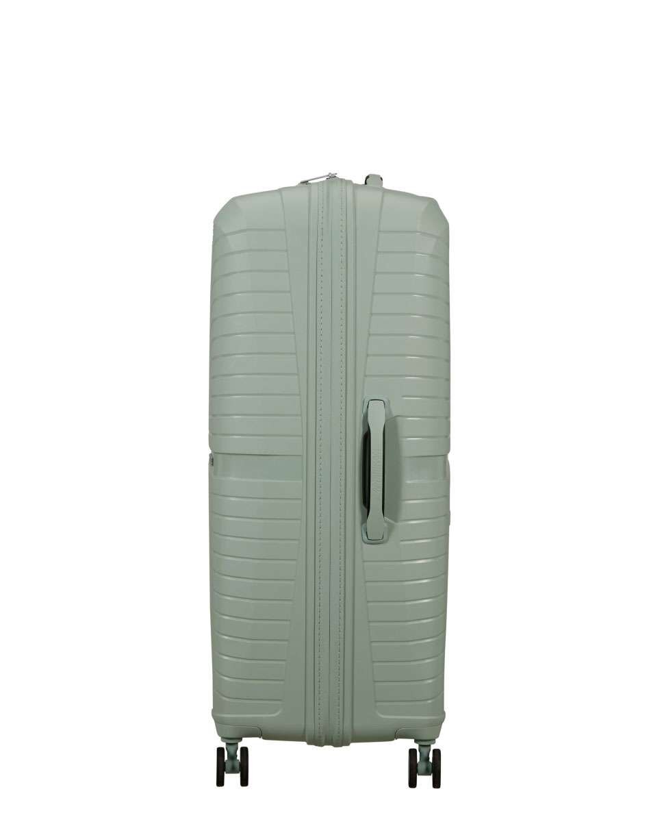 Mala de Viagem Grande Airconic 77cm 4 Rodas Sálvia 101L Verde-3