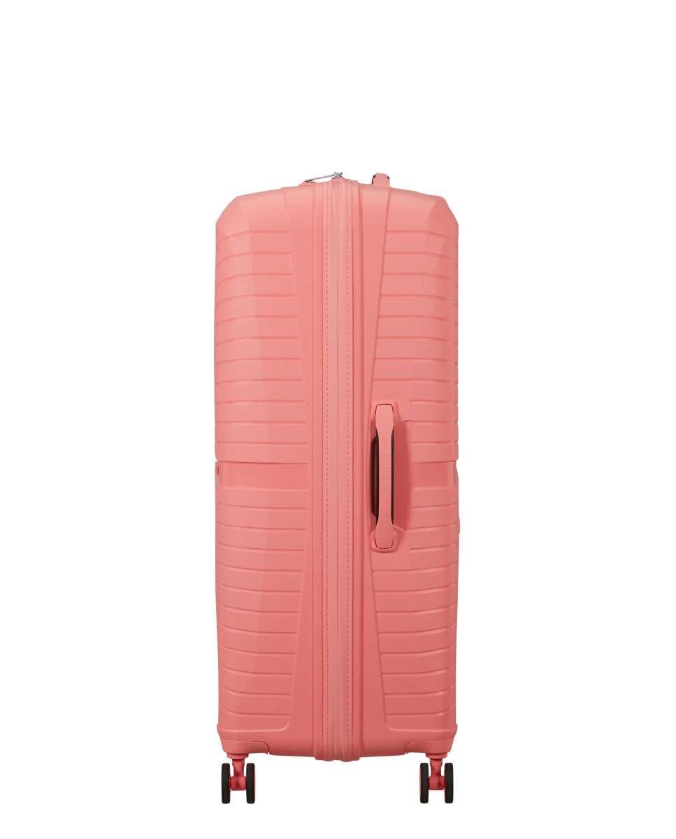 Mala de Viagem Grande Airconic 77cm 4 Rodas Rosa 101L Rosa-3