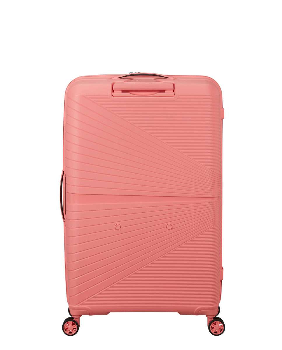Mala de Viagem Grande Airconic 77cm 4 Rodas Rosa 101L Rosa-4