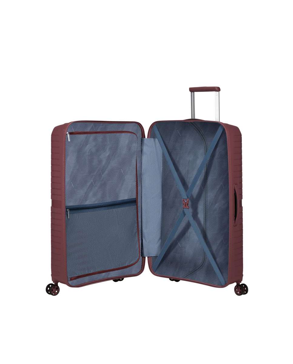 Mala de Viagem Grande Airconic 77cm 4 Rodas Malva Galático 101L Rosa-2