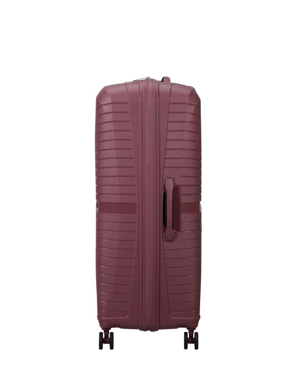 Mala de Viagem Grande Airconic 77cm 4 Rodas Malva Galático 101L Rosa-3
