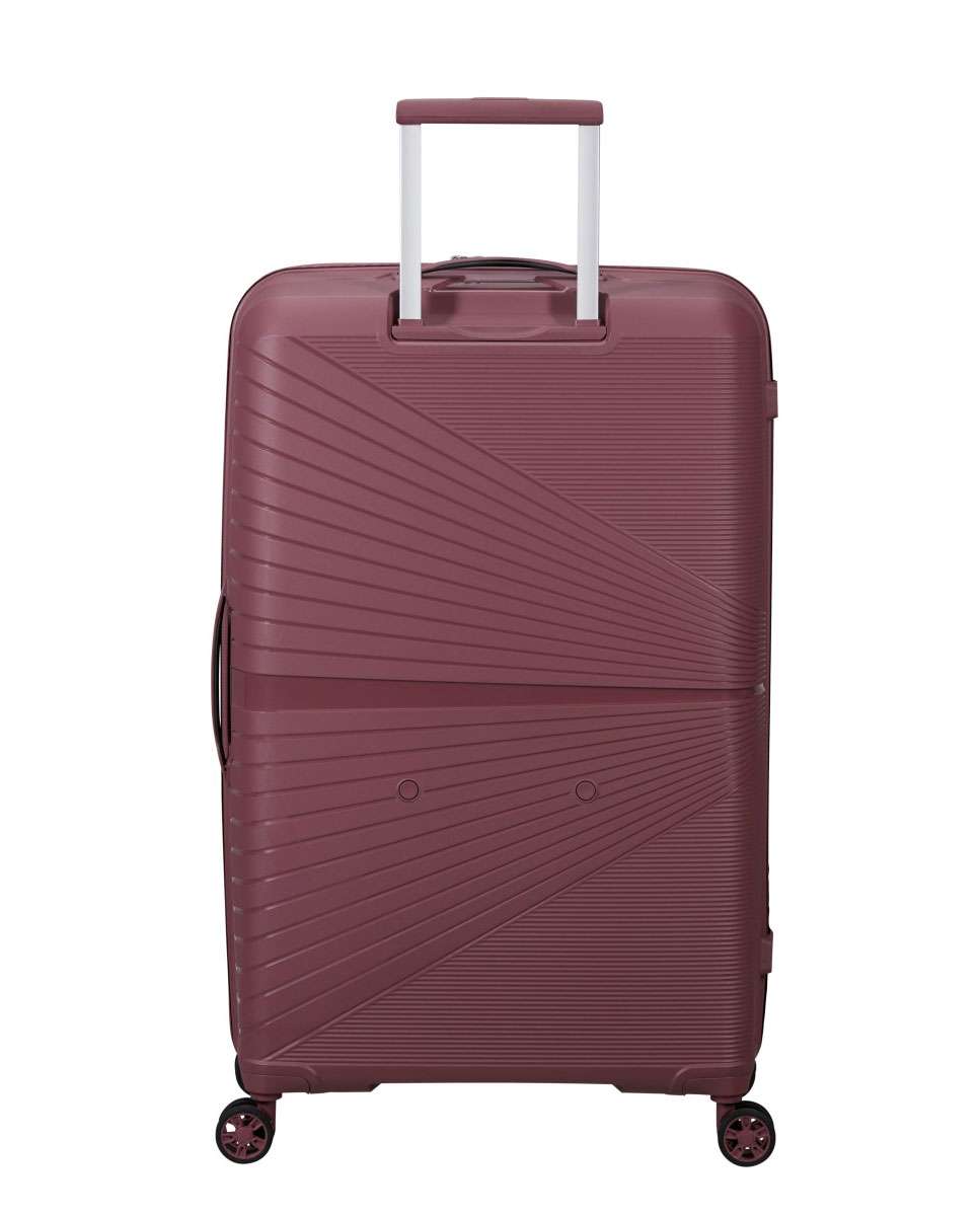 Mala de Viagem Grande Airconic 77cm 4 Rodas Malva Galático 101L Rosa-4