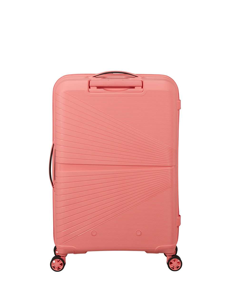 Mala de Viagem Média Airconic 67cm 4 Rodas Rosa 67L Rosa-4