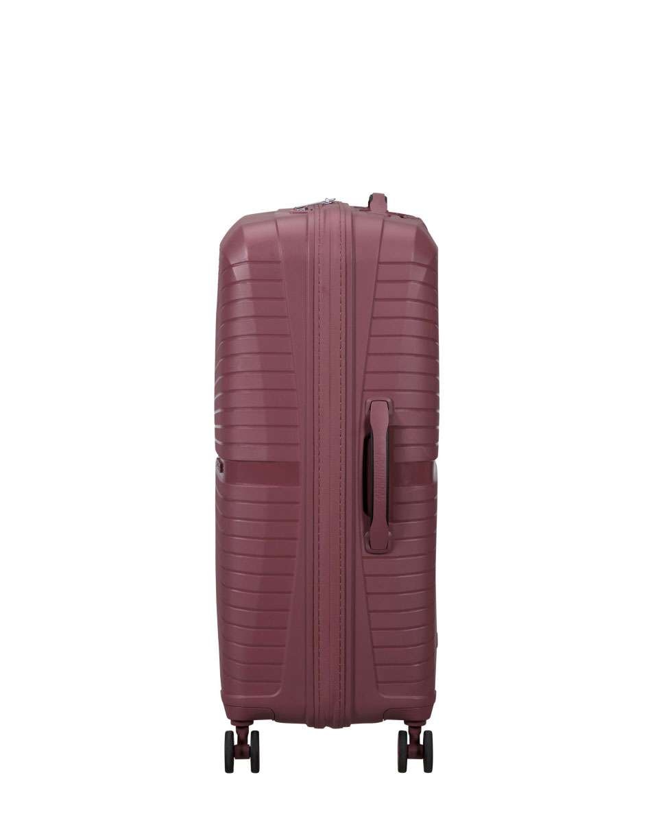 Mala de Viagem Média Airconic 67cm 4 Rodas Malva Galático 67L Rosa-3