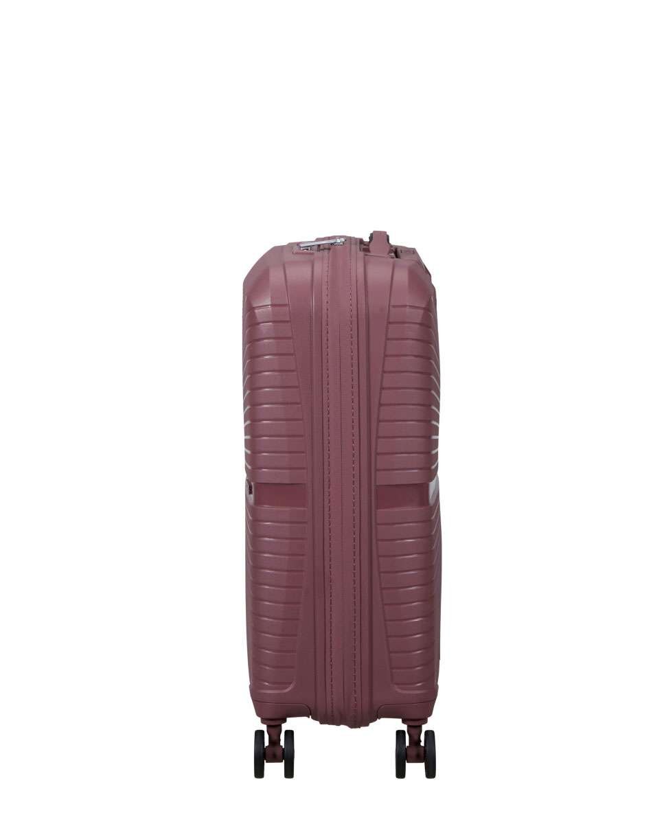 Mala de Cabine Airconic 55cm 4 Rodas Malva Galático 33.5L Rosa-3