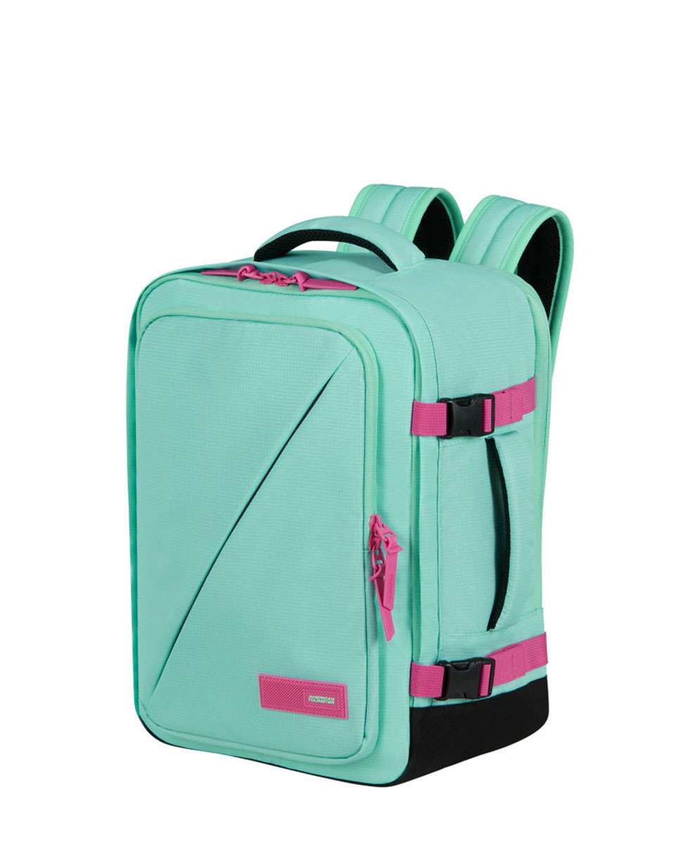 Imagem 0 de Mochila Underseater Ms Take2Cabin Hortelã-Gelatina/Fúcsia Elétrica 15,6