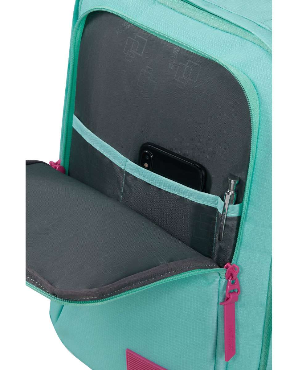 Mochila Underseater Ms Take2Cabin Hortelã-Gelatina/Fúcsia Elétrica 15,6 Verde-3
