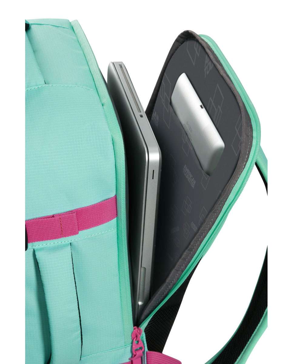 Mochila Underseater Ms Take2Cabin Hortelã-Gelatina/Fúcsia Elétrica 15,6 Verde-4