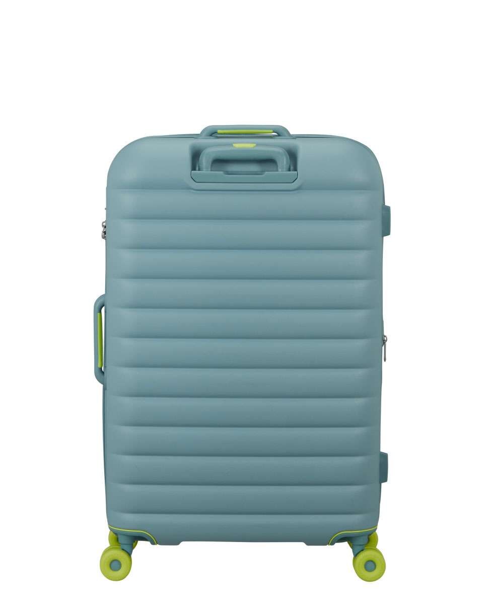 Mala de Viagem Grande Neovibe 77cm 4 Rodas Expansivel Menta 96L Verde-4