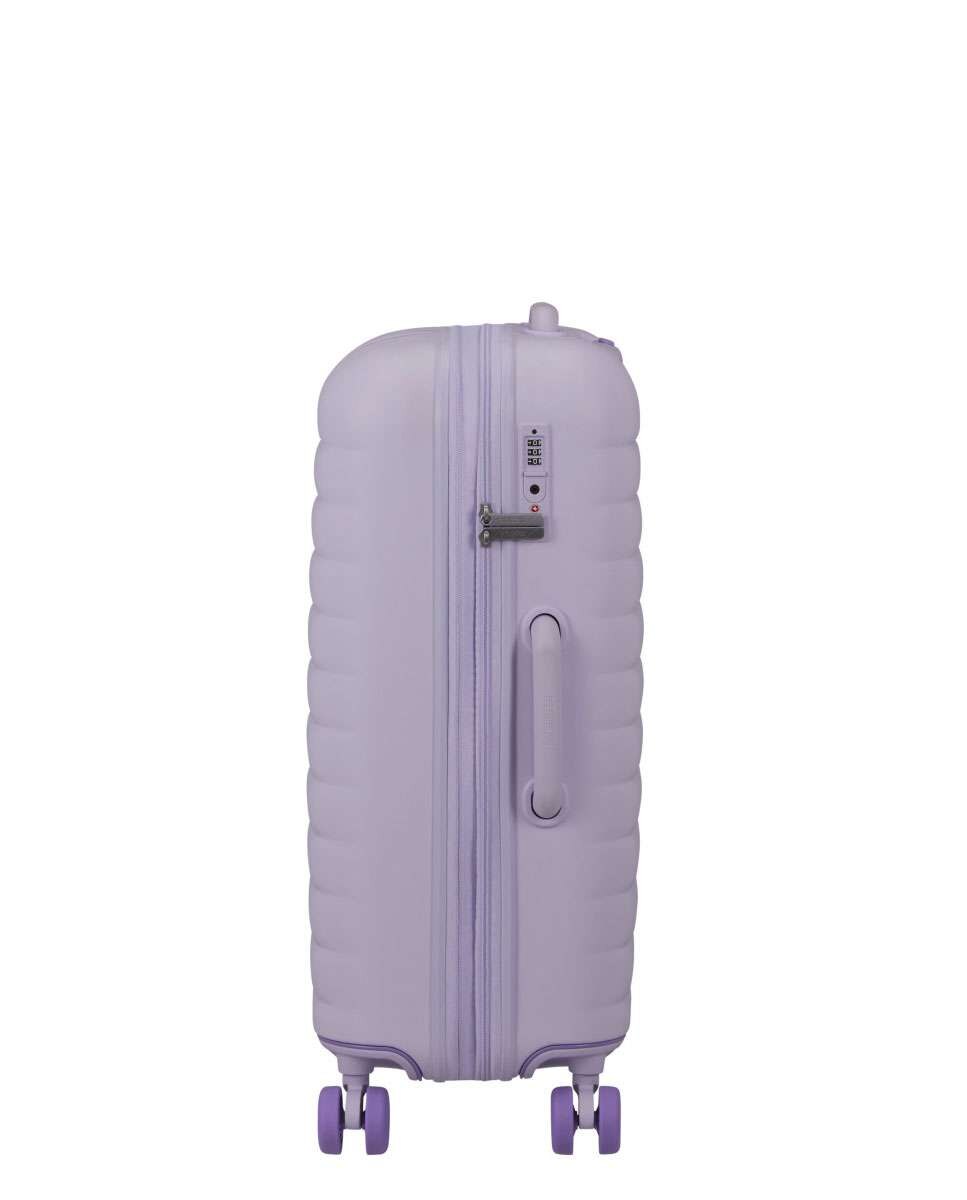 Mala de Viagem Média Neovibe 67cm 4 Rodas Expansivel Lilás 66L Lilás-3