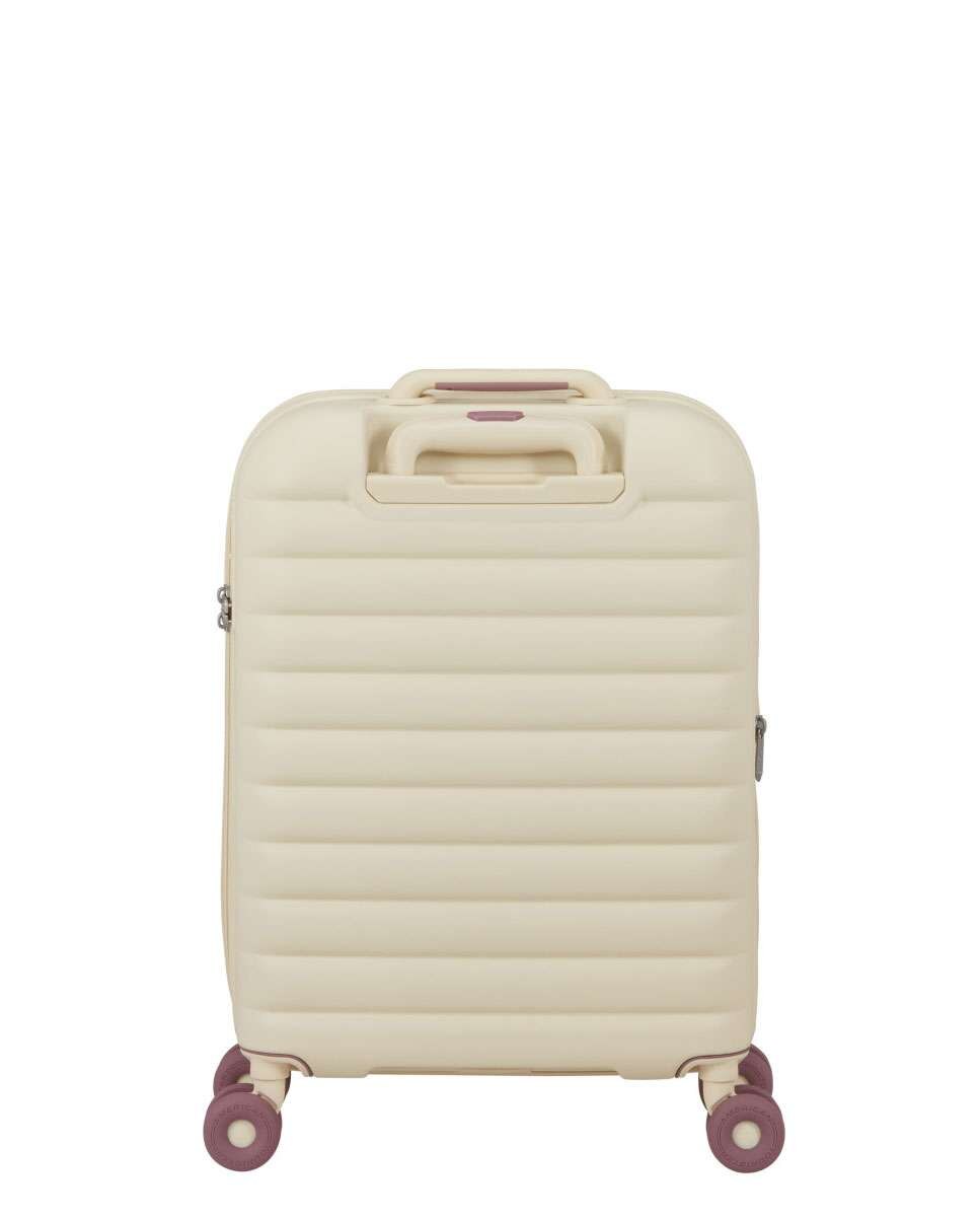 Mala de Cabine Neovibe 55cm 4 Rodas Expansivel Areia 37L Bege-4