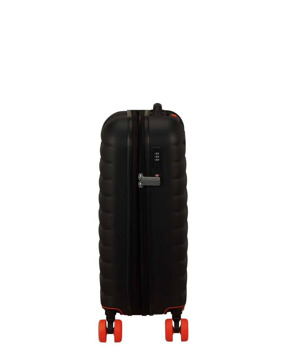 Mala de Cabine Neovibe 55cm 4 Rodas Expansivel Preto 37L Preto-3