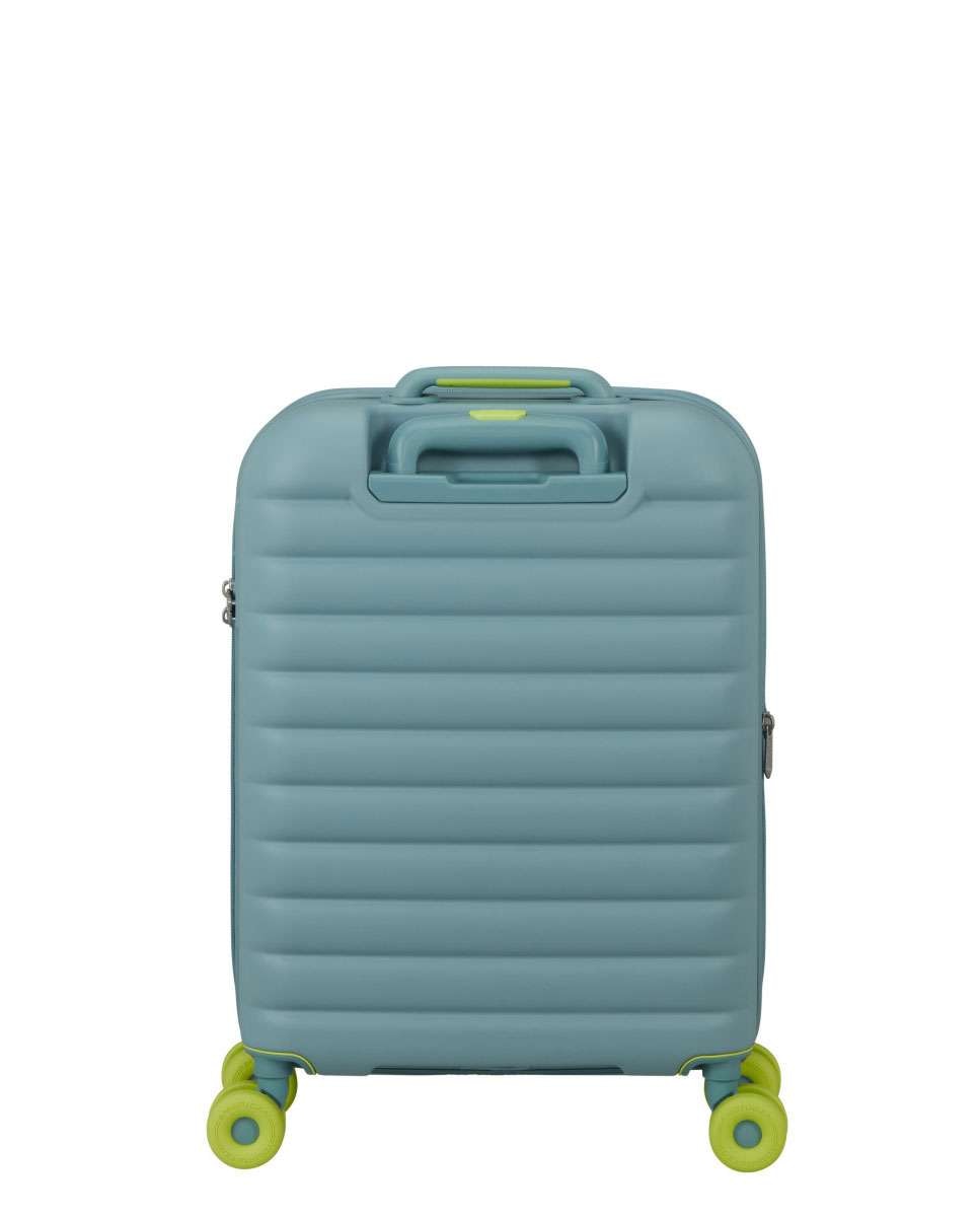 Mala de Cabine Neovibe 55cm 4 Rodas Expansivel Menta 37L Verde-4