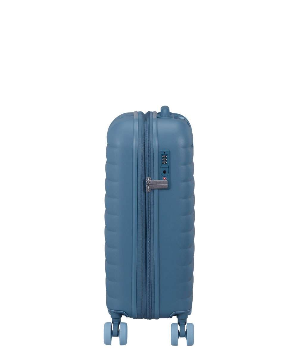 Mala de Cabine Neovibe 55cm 4 Rodas Expansivel Azul 37L Azul-3