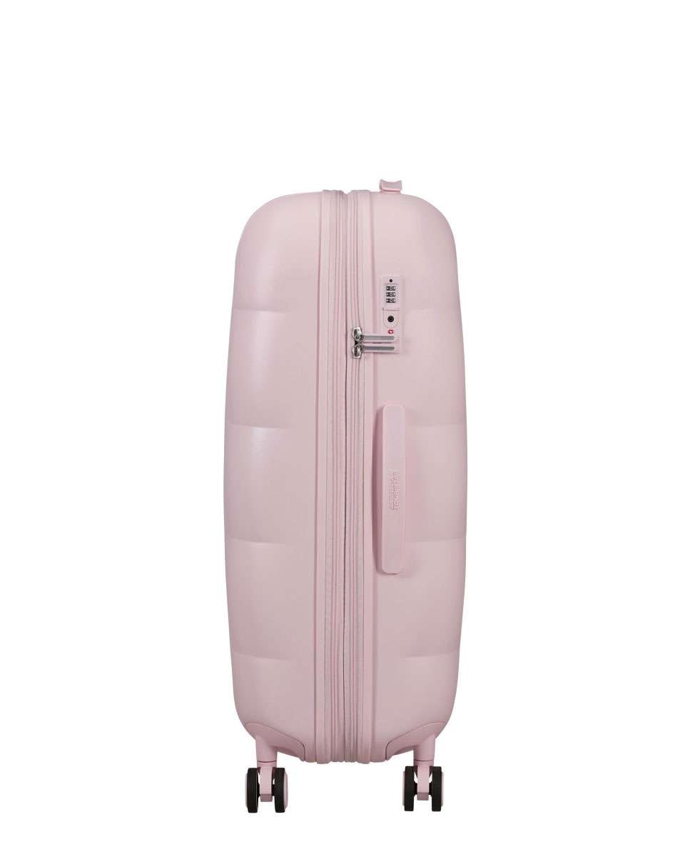 Mala de Viagem Grande Dreami 77cm Expansível 4 Rodas Rosa 96L Rosa-3