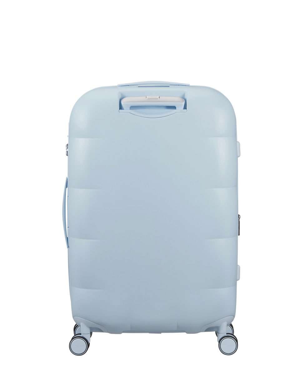 Mala de Viagem Grande Dreami 77cm Expansível 4 Rodas Azul 96L Azul-4