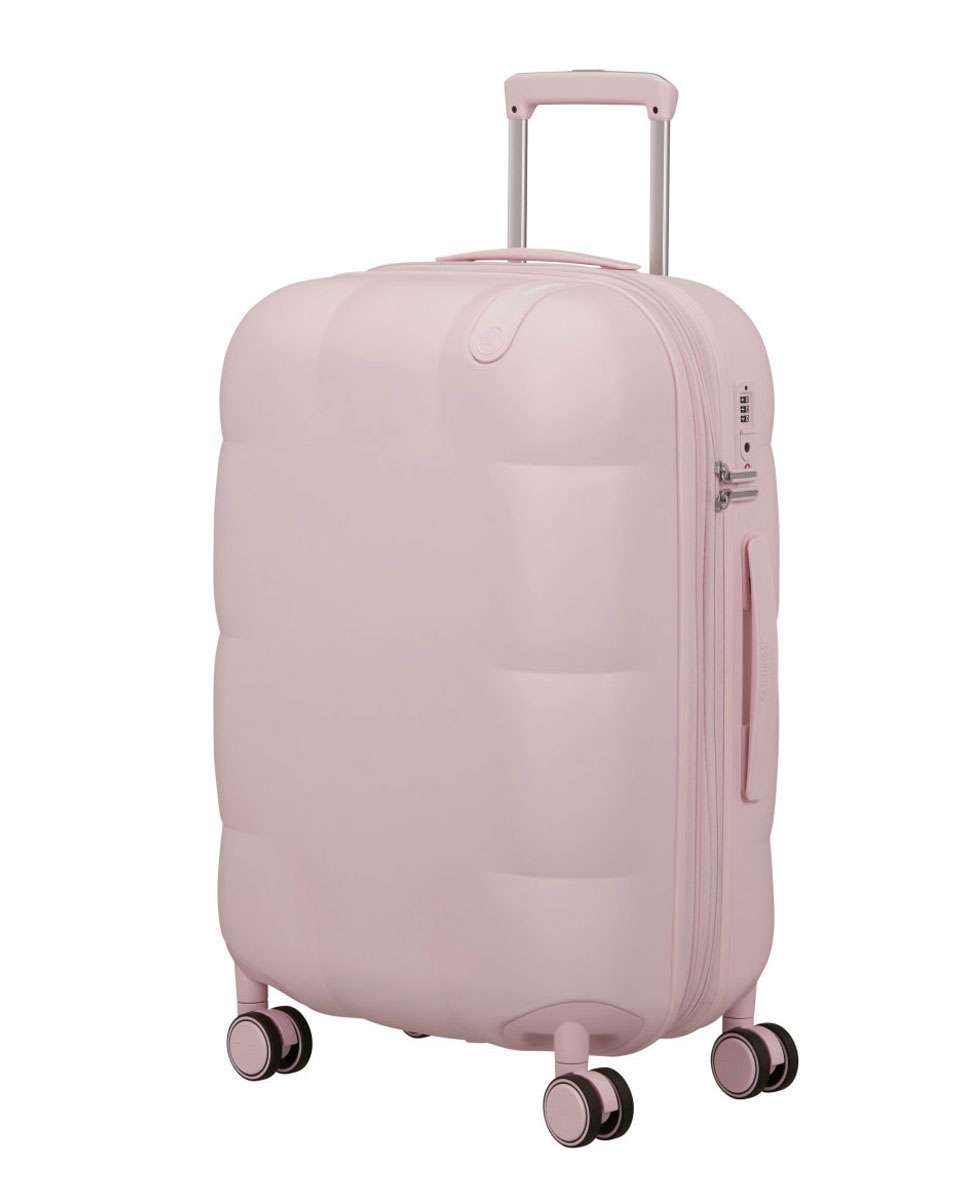 Imagem 0 de Mala de Viagem Média Dreami 67cm Expansível 4 Rodas Rosa 69L