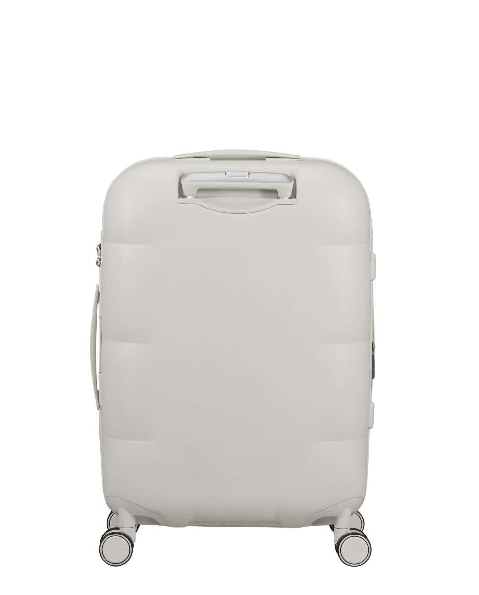 Mala de Viagem Média Dreami 67cm Expansível 4 Rodas Branco Nuvem 69L Branco-4