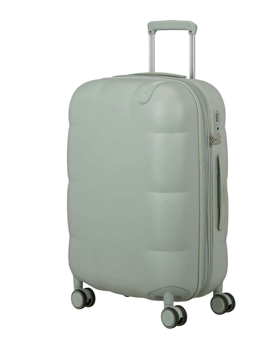 Imagem 0 de Mala de Viagem Média Dreami 67cm Expansível 4 Rodas Verde Sálvia 69L