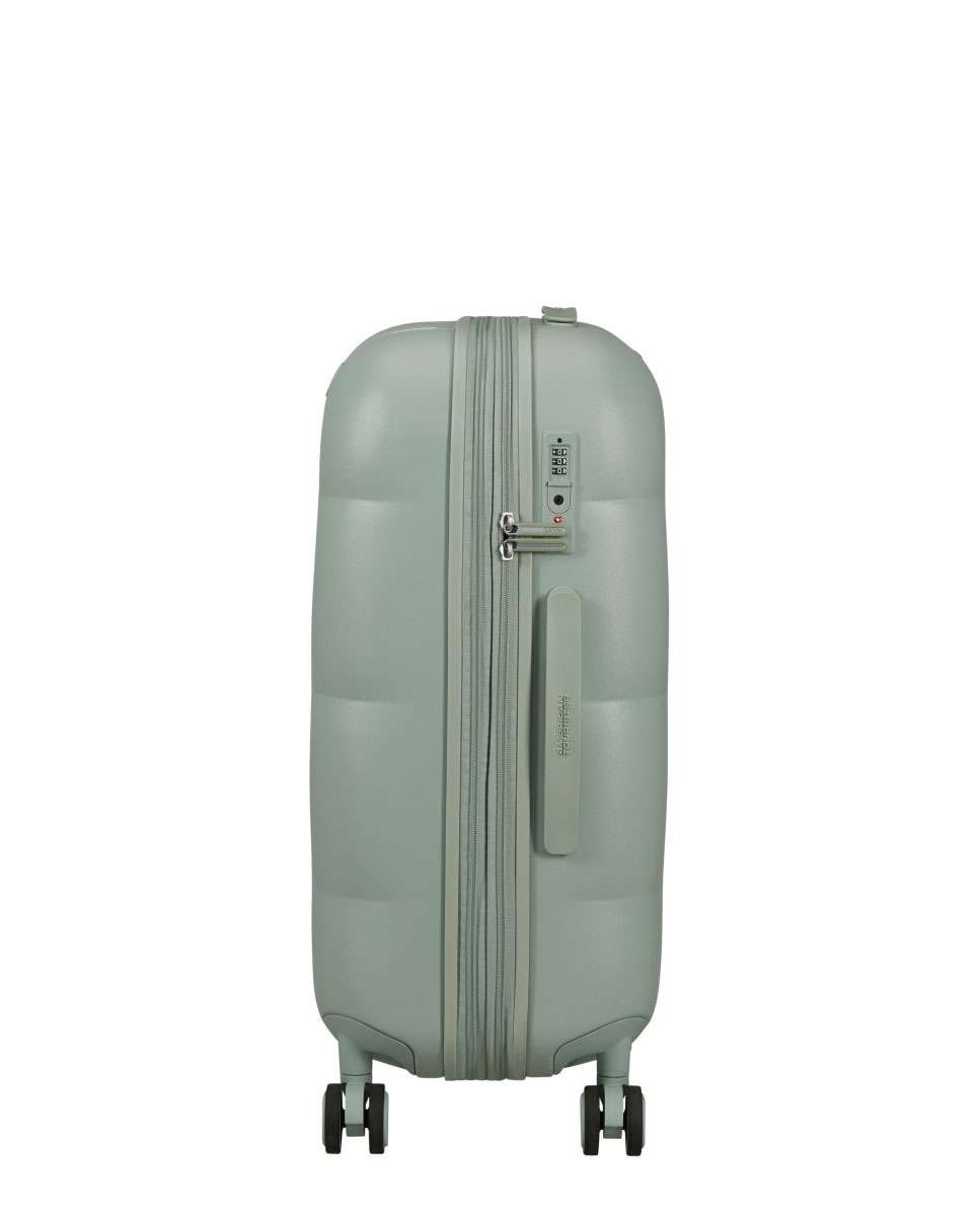 Mala de Viagem Média Dreami 67cm Expansível 4 Rodas Verde Sálvia 69L Verde-3