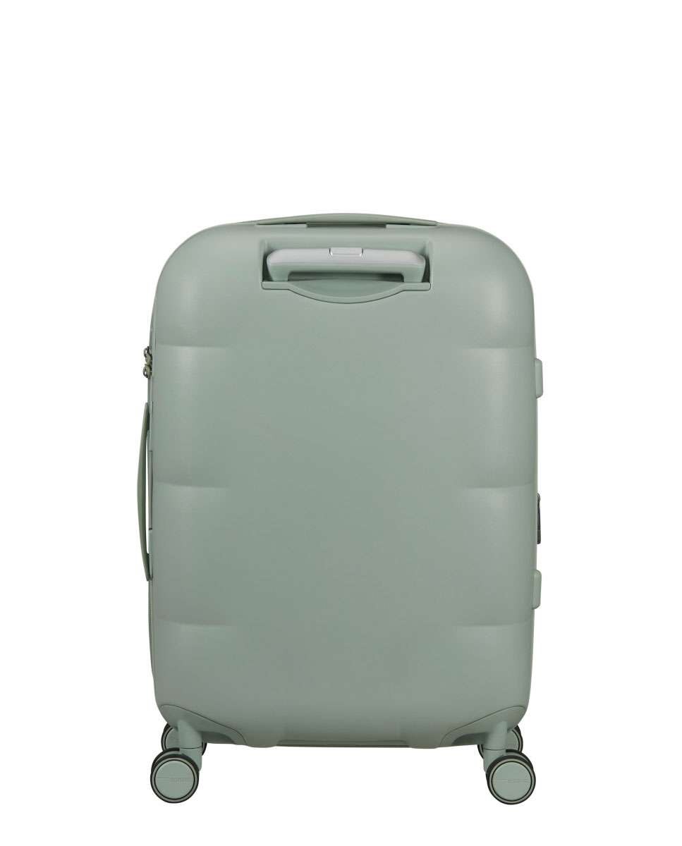 Mala de Viagem Média Dreami 67cm Expansível 4 Rodas Verde Sálvia 69L Verde-4