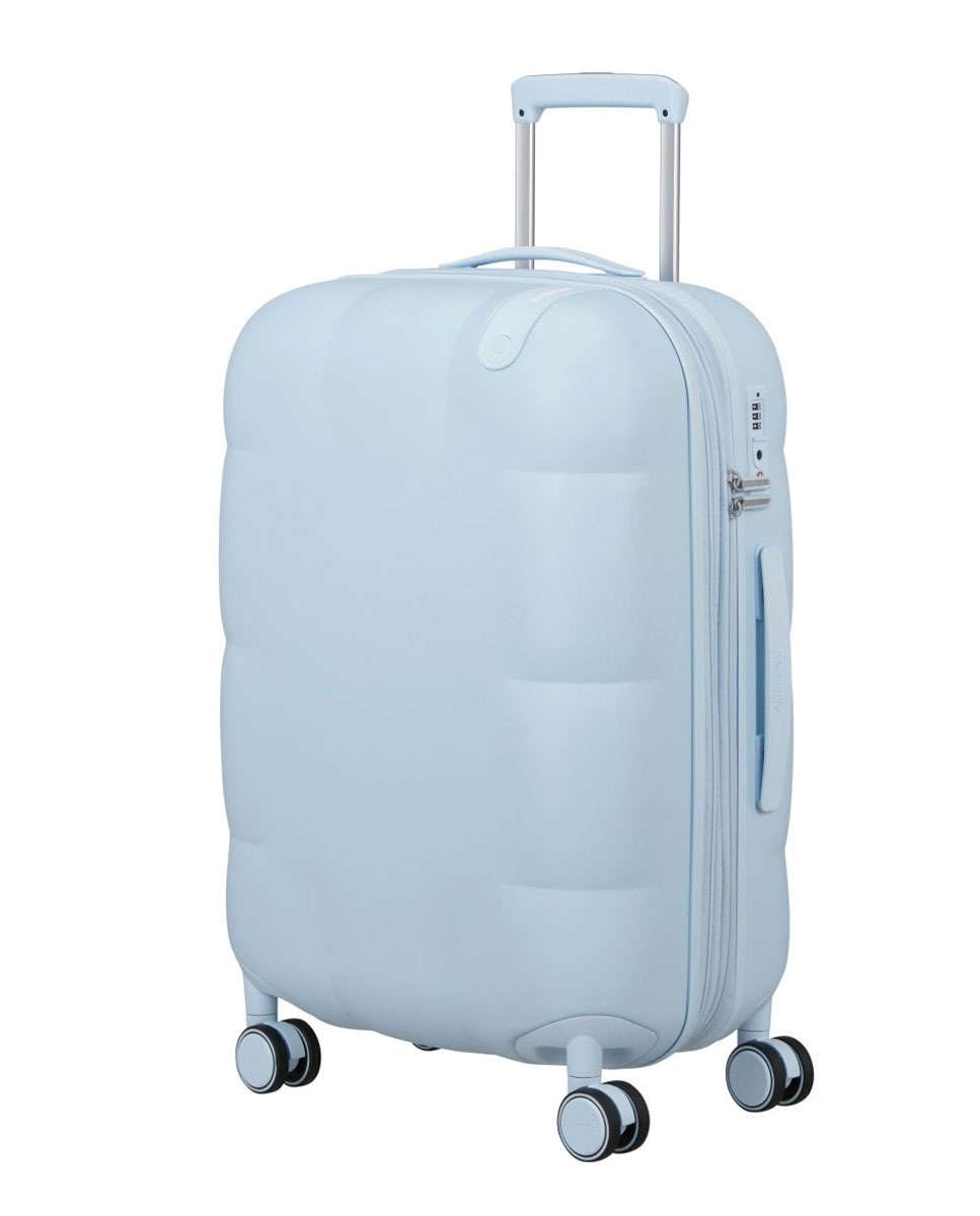 Imagem 0 de Mala de Viagem Média Dreami 67cm Expansível 4 Rodas Azul 69L