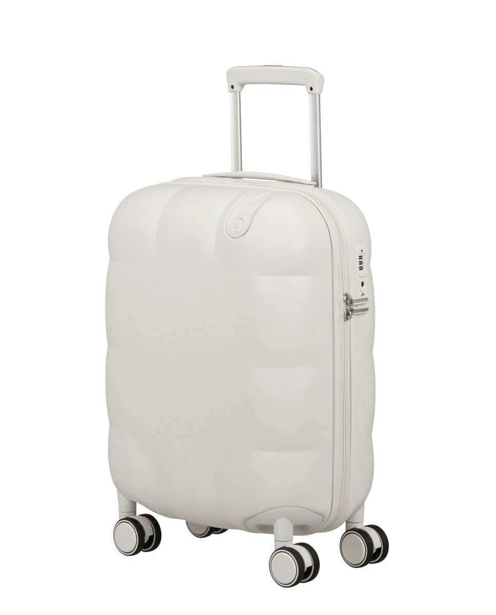 Mala de Cabine Dreami 55cm 4 Rodas Branco Nuvem 37L Branco-1