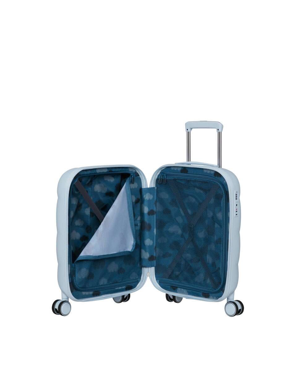 Mala de Cabine Dreami 55cm 4 Rodas Azul 37L Azul-2