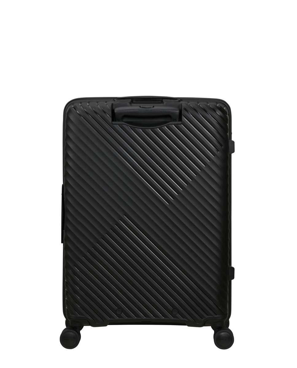 Mala de Viagem Média Diablast 68cm 4 Rodas Expansível Preto 81L Preto-4