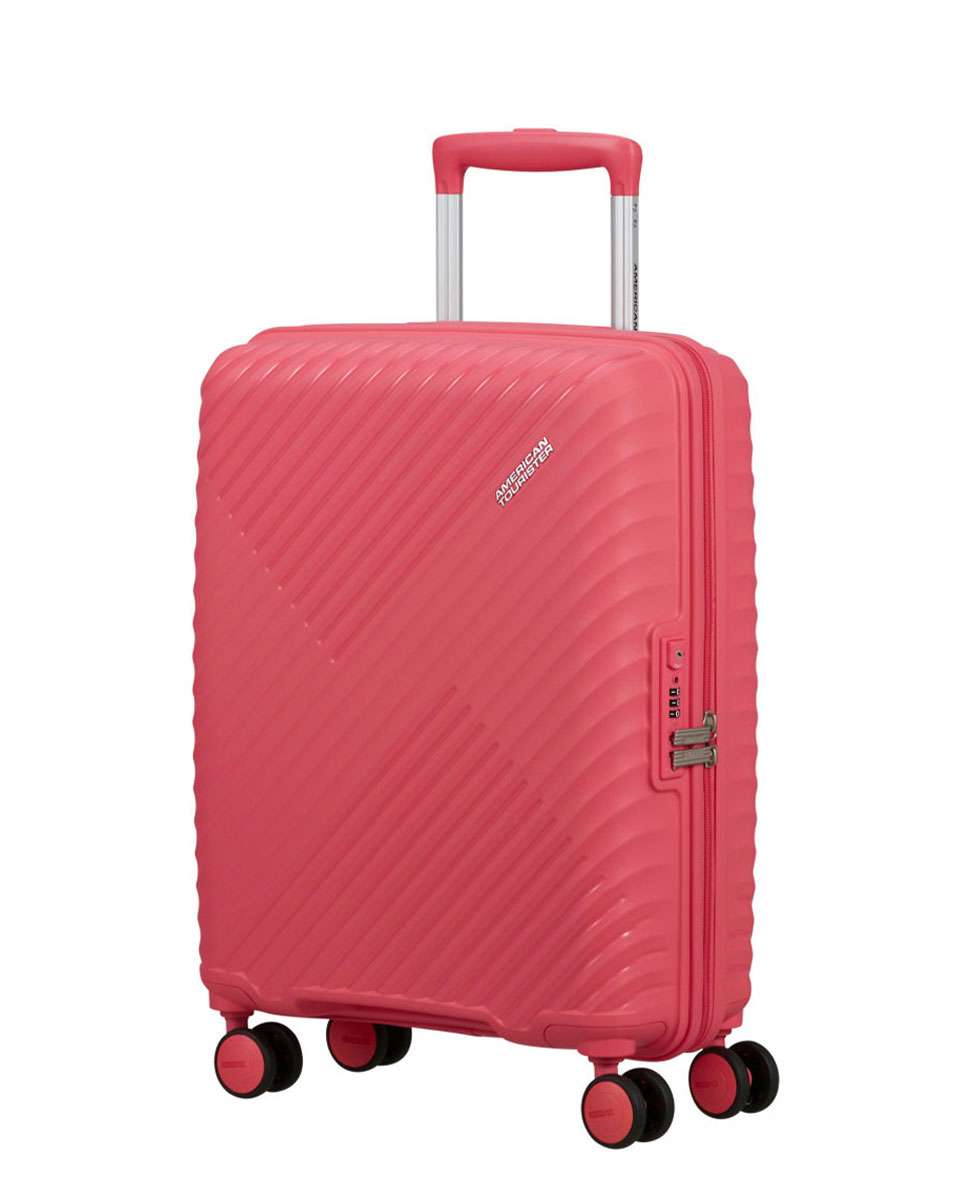 Imagem 0 de Mala de Cabine Diablast 55cm 4 Rodas Rosa 35L