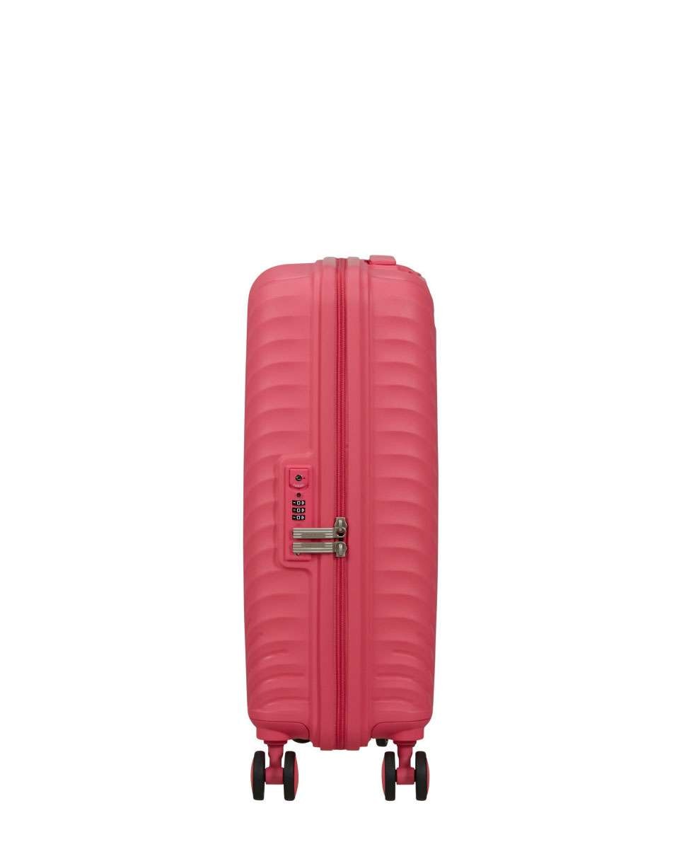Mala de Cabine Diablast 55cm 4 Rodas Rosa 35L Rosa-3