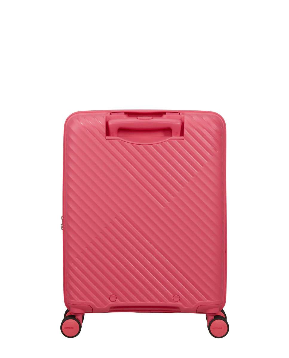Mala de Cabine Diablast 55cm 4 Rodas Rosa 35L Rosa-4