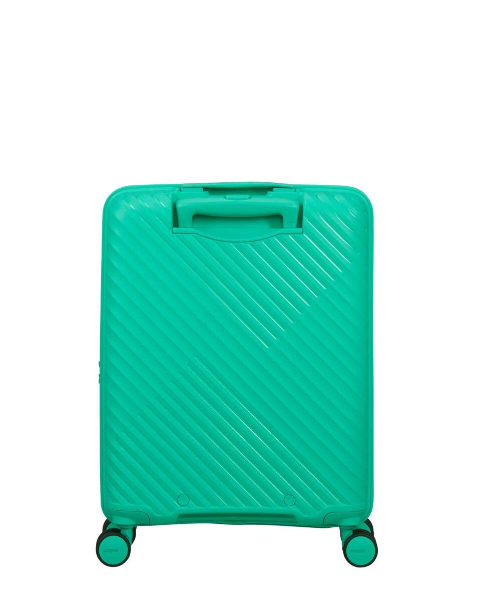 Mala de Cabine Diablast 55cm 4 Rodas Aqua Cyber 35L Verde Água-4